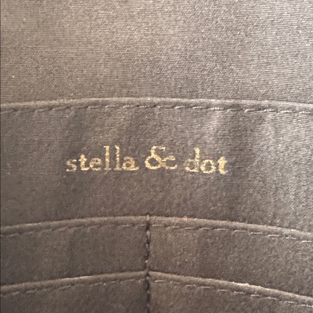 Stella & Dot Boho Black Fringe Clutch - Picture 5 of 5